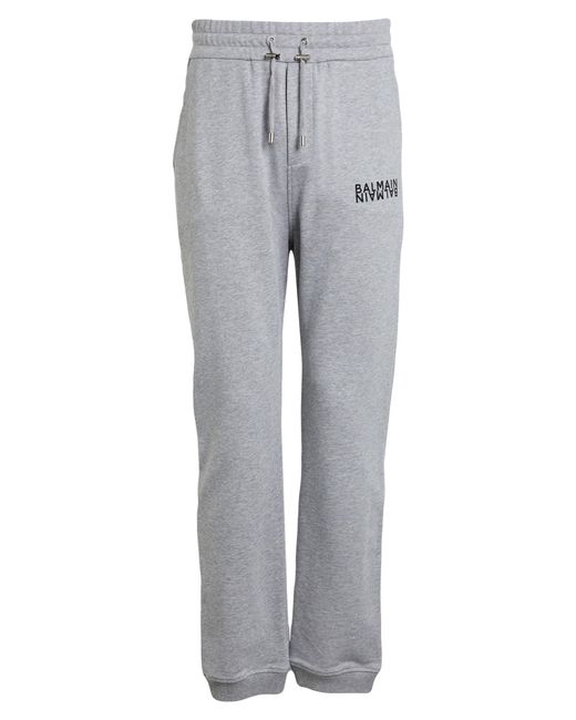 Balmain Gray Trouser for men