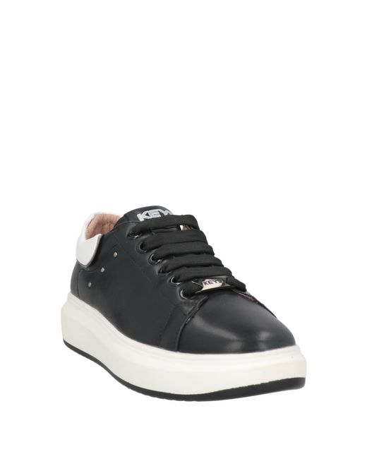 Keys Black Sneakers Leather