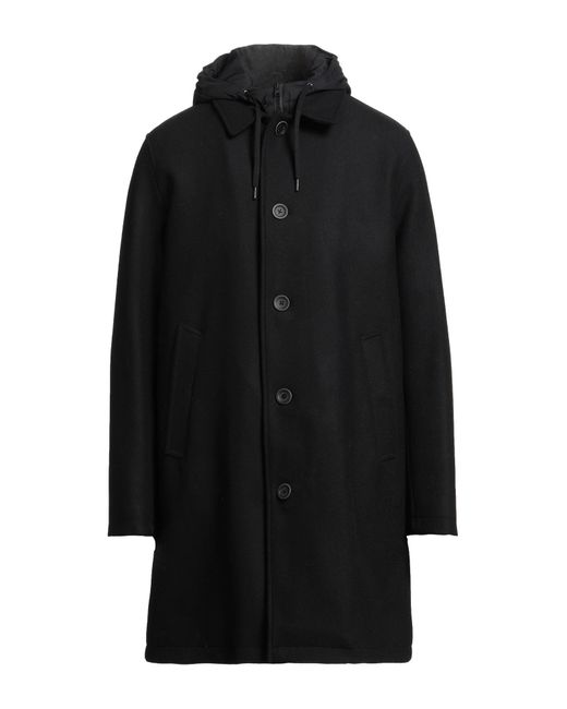 Herno Mantel in Black für Herren