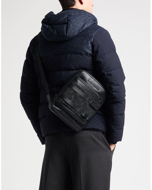Piquadro Black Cross-body Bag for men