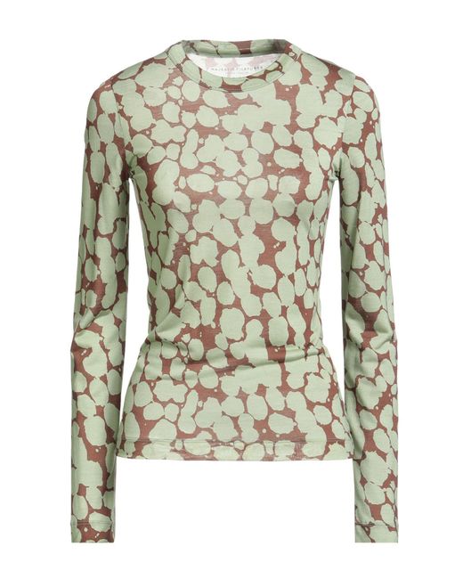 Majestic Filatures Multicolor T-Shirt Lyocell, Virgin Wool