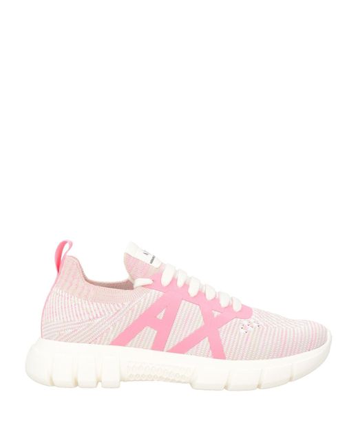 ARMANI EXCHANGE Pink Trainers