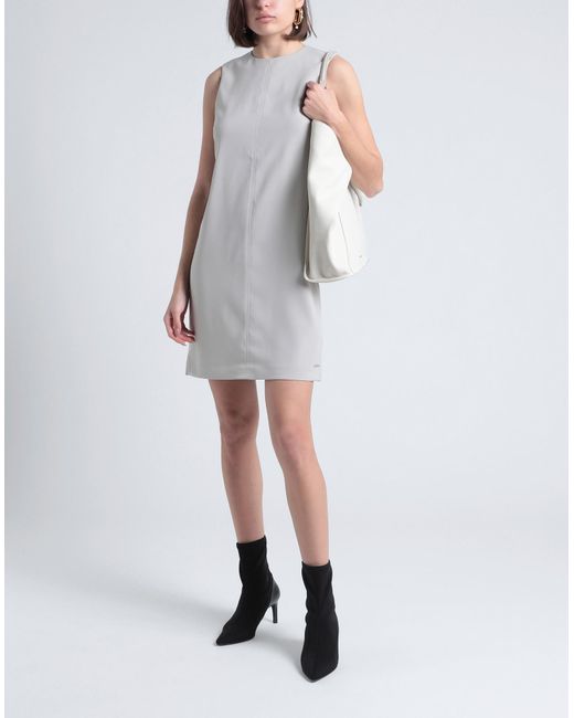 Calvin Klein White Mini-Kleid