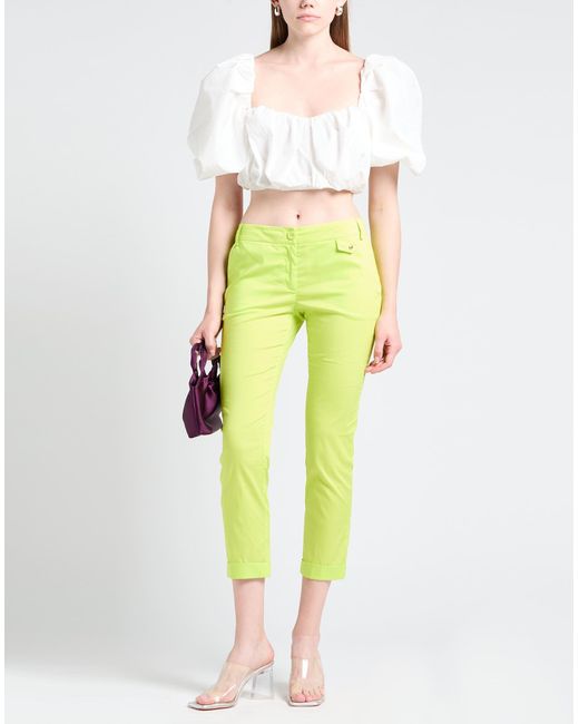 Patrizia Pepe Yellow Trouser