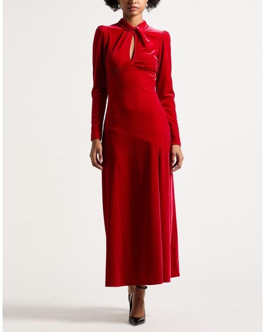 Ganni Red Maxi Dresses