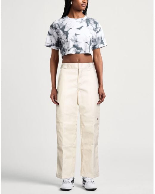 Dickies Natural Pants Polyester, Cotton