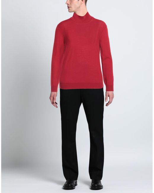Dunhill Red Turtleneck for men