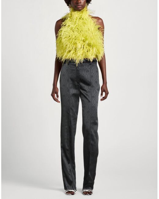 Elisabetta Franchi Gray Pants Polyester, Polyamide, Elastane