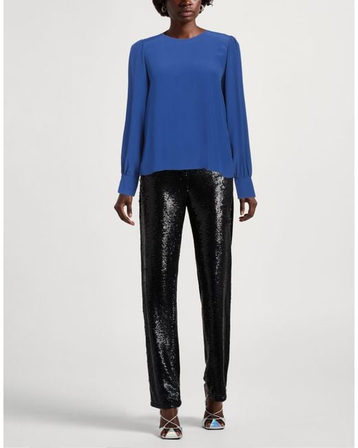 Blugirl Blumarine Blue Top Acetate, Silk