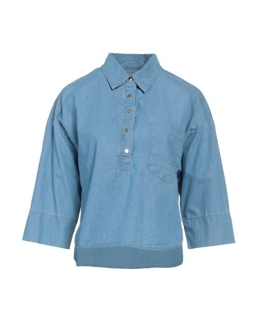 Kaos Blue Denim Shirt