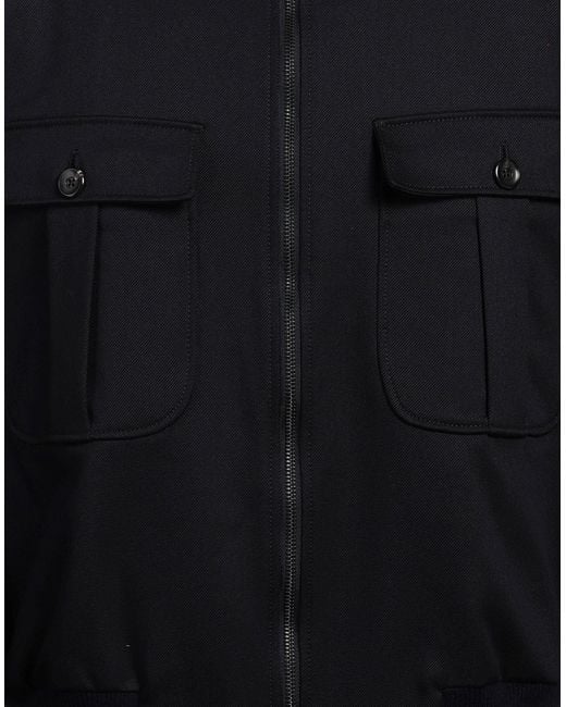 Circolo 1901 Black Midnight Jacket Virgin Wool, Cotton, Elastane for men