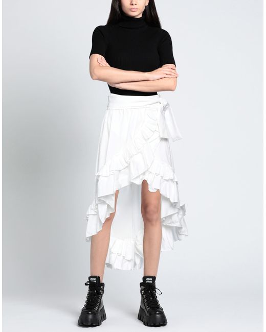Jijil White Mini Skirt