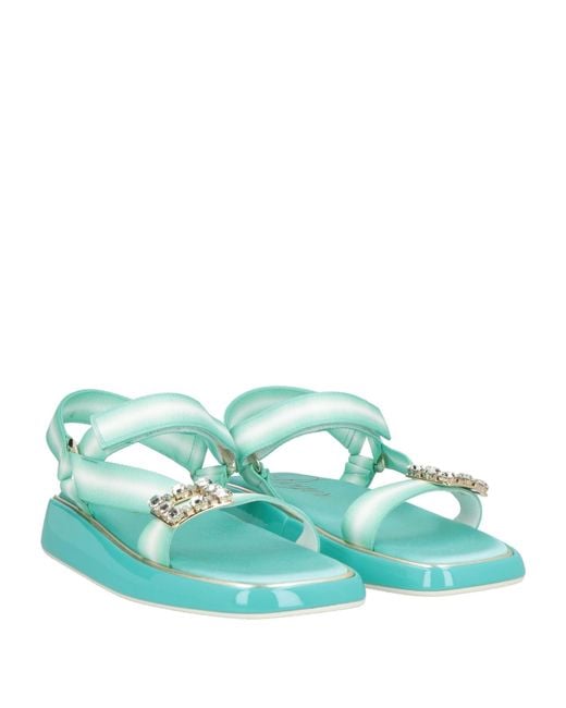 Roger Vivier Green Sandals