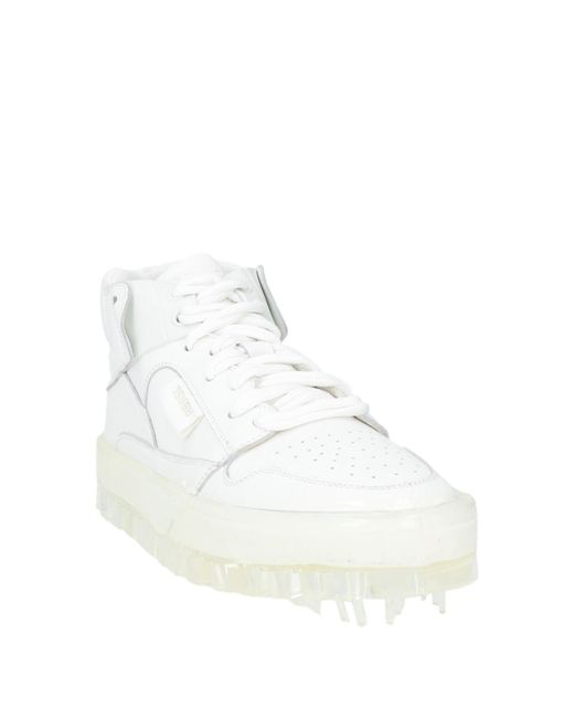 RBRSL RUBBER SOUL White Sneakers Leather