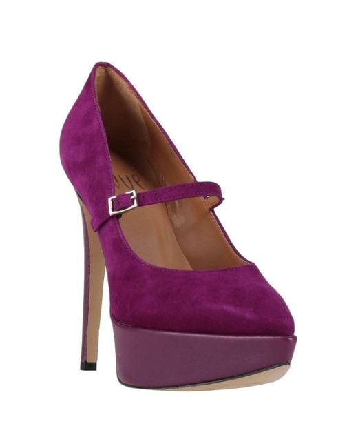 Ovyè Purple Pumps
