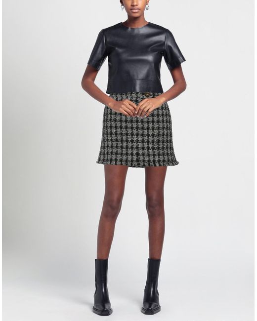 Lanvin Gray Mini Skirt