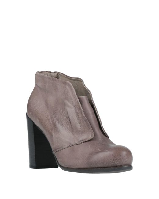 Ixos Gray Ankle Boots