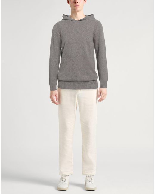 Tagliatore Gray Sweater Virgin Wool for men