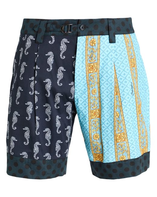 Dolce & Gabbana Blue Sky Shorts & Bermuda Shorts Cotton, Elastane for men