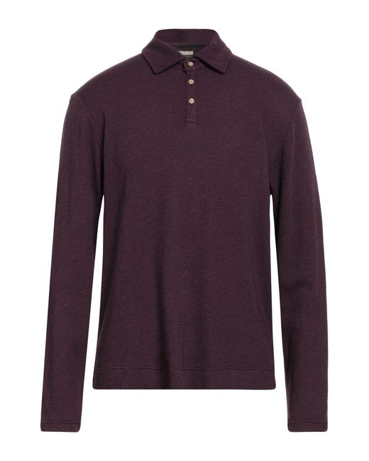 Massimo Alba Purple Polo Shirt for men