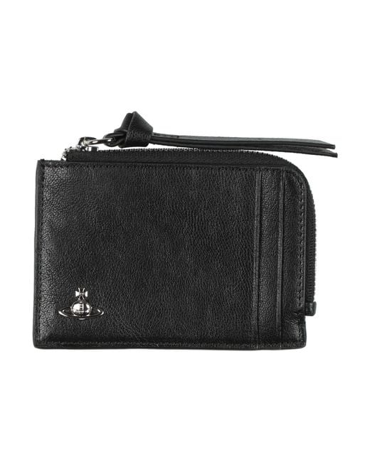 Vivienne Westwood Black Cardholder Leather