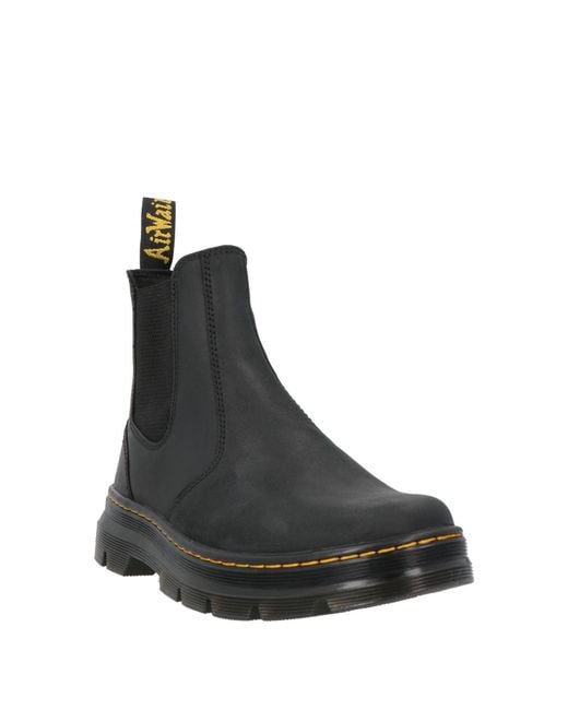 Dr. Martens Black Ankle Boots for men