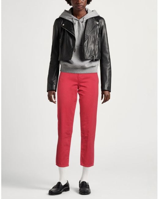 Patrizia Pepe Red Jeans