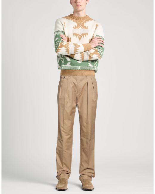 Lardini Natural Pants Cotton, Wool, Polyamide, Elastane for men