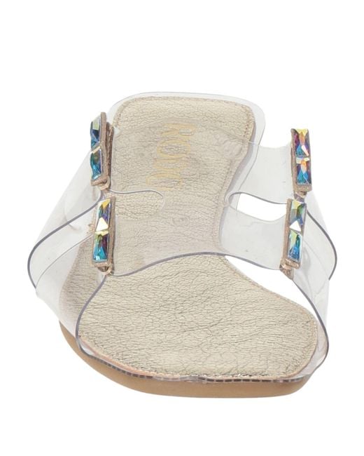 Rodo White Sandals