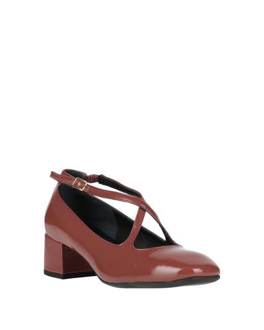 Melluso Red Pumps Leather