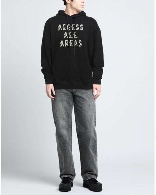 Sudadera 44 Label Group de hombre de color Black