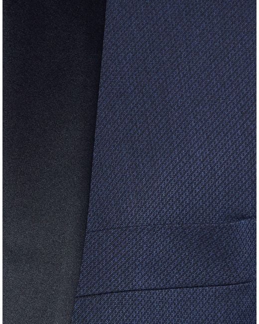 Tombolini Blue Suit Polyester, Viscose, Elastane for men