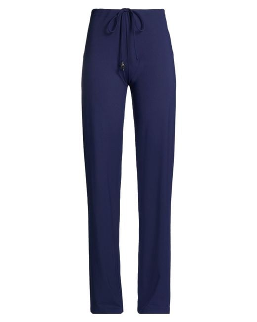 Fisico Blue Pants Polyamide, Elastane
