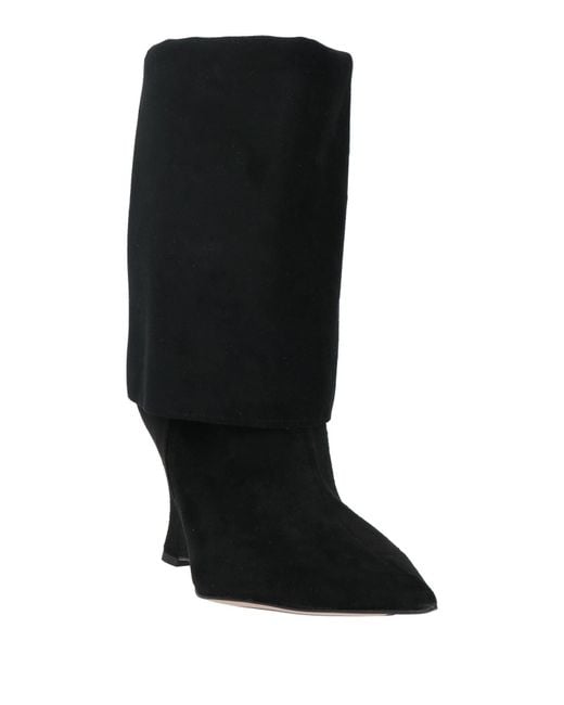 Divine Follie Black Ankle Boots