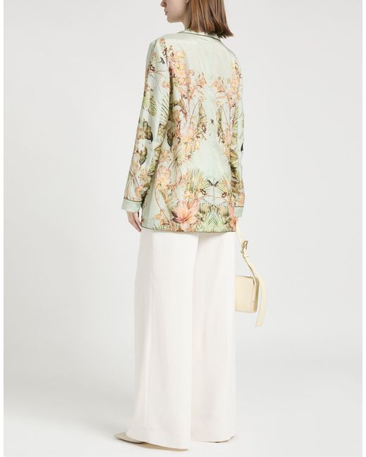 Alberta Ferretti Multicolor Blazer Silk