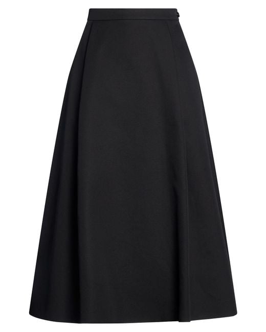Barena Black Midi Skirt