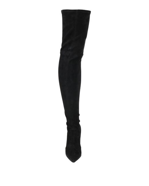 Casadei Black Boot Leather