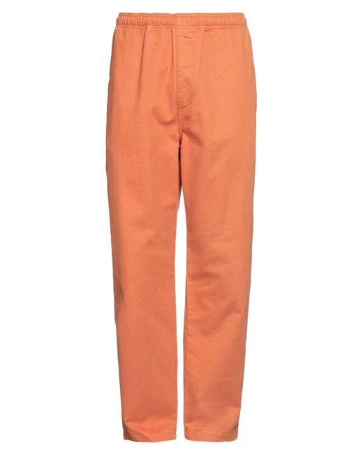 Stussy Orange Pants for men