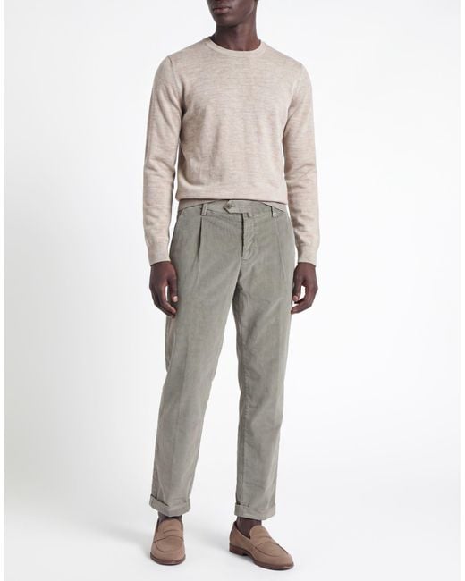 Myths Gray Pants Cotton, Modal, Elastane for men
