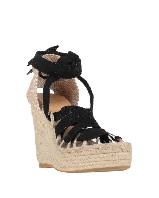 Castaner Black Espadrilles