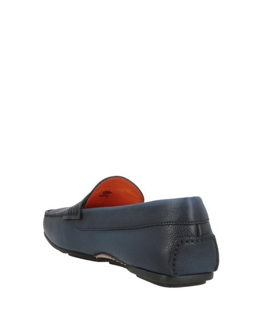 Santoni Mokassin in Blue für Herren