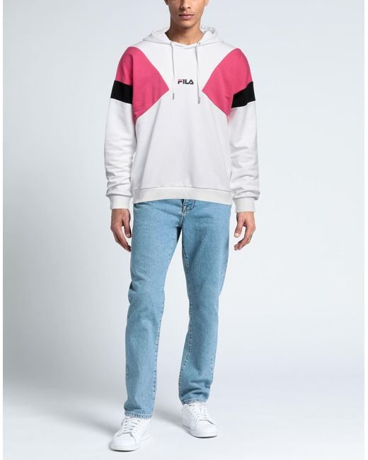 Fila Sweatshirt in Pink for Men Lyst UK