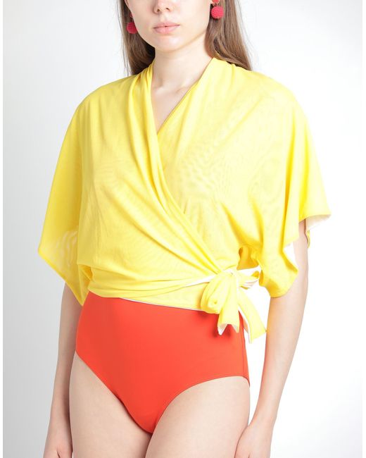 Fisico Yellow Beach Dress