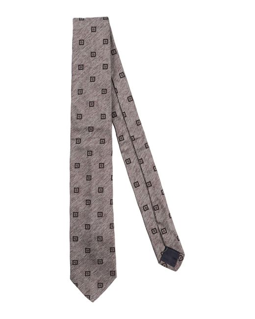 Alessandro Dell'acqua Gray Ties & Bow Ties for men