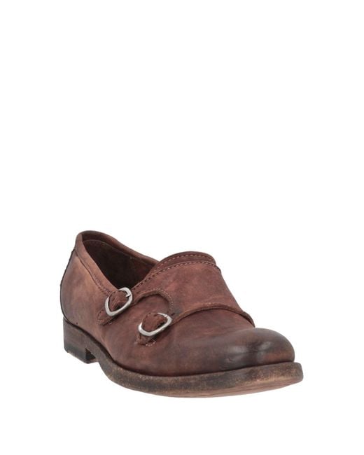 shotof Brown Loafers Leather