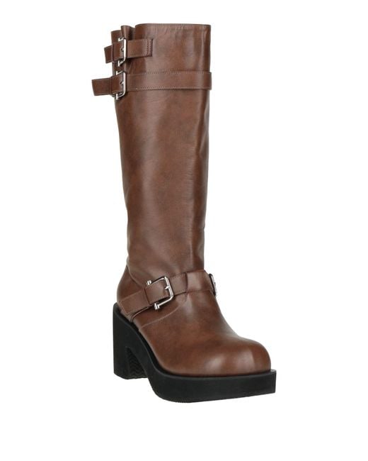OSOI Brown Chocolate Boot Leather