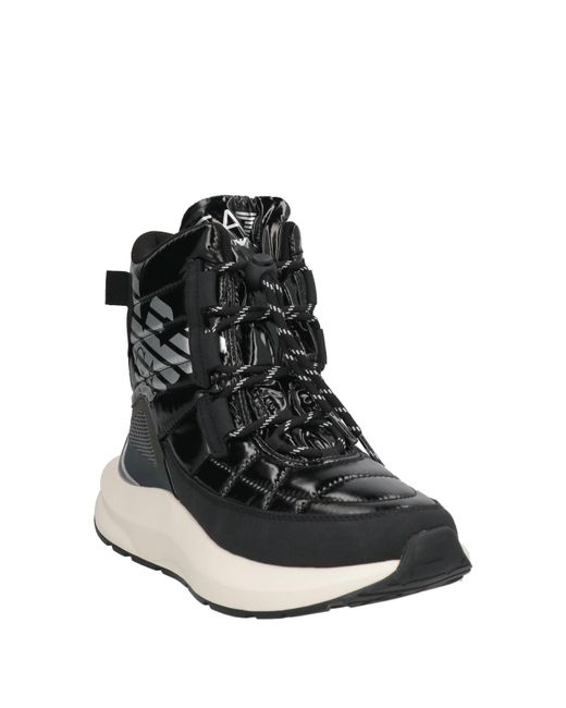 EA7 Black Sneakers for men