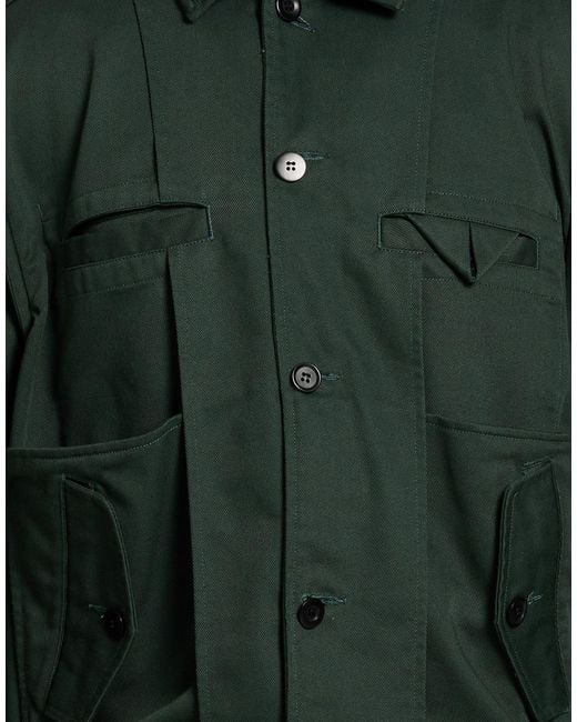 Undercover Green Dark Jacket Polyester, Cotton for men