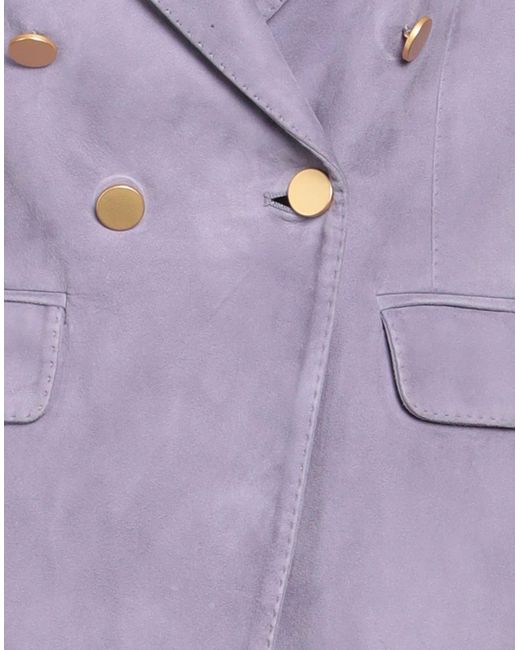 Tagliatore 0205 Purple Blazer