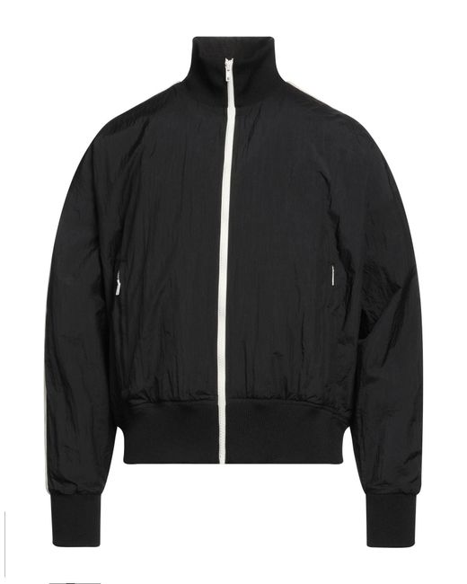 Palm Angels Black Jacket for men